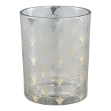 PTMD Teelichtglas 'Kicky' aus Glas 12,5 cm